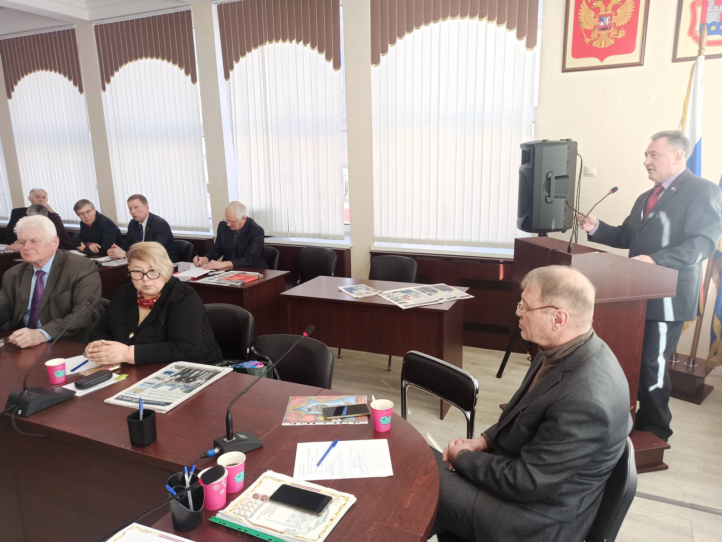 Тезисы выступления Председателя областного совета ветеранов на сборах руководящего состава ветеранских организаций